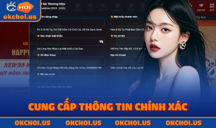 Cung cấp thông tin chính xác