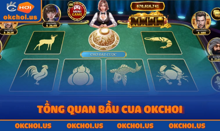 Tổng quan Bầu Cua OKCHOI