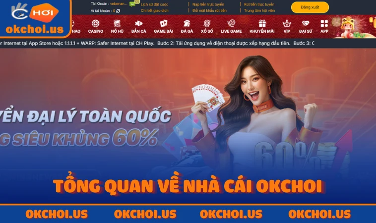 Tổng quan về nhà cái OKCHOI